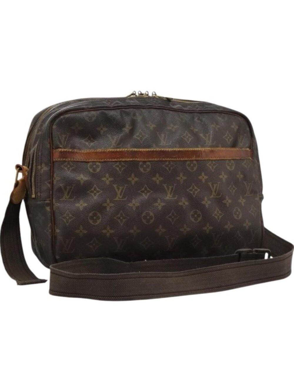 LOUIS VUITTON Monogram Reporter GM Shoulder Bag M45252